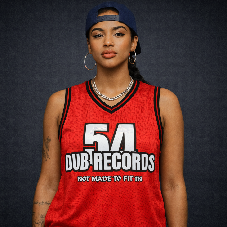 Dub54 Records Premium basketball jersey