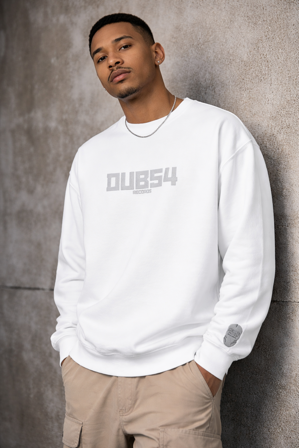 Dub54 Records White on White